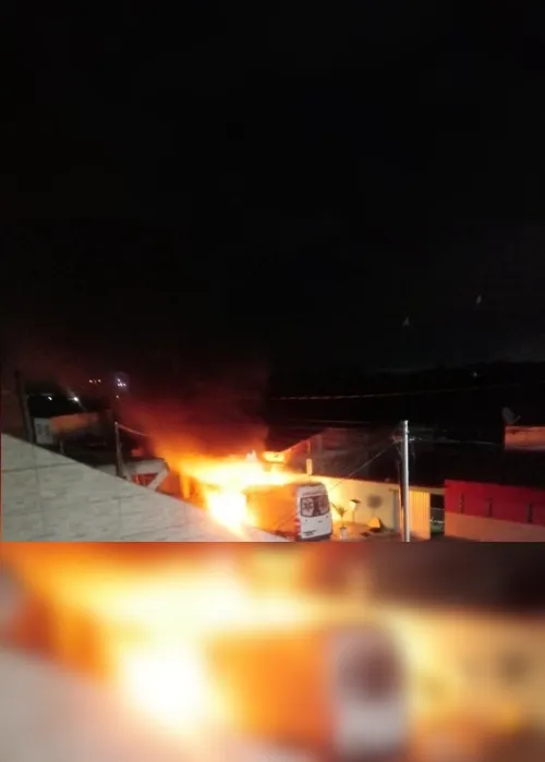 Imagem ilustrativa da imagem Homem é preso suspeito de incendiar ambulância na Serra