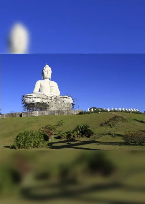 Imagem ilustrativa da imagem FOTOS | Buda gigante fica pronto em agosto