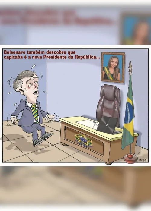 Imagem ilustrativa da imagem Capixaba com cargo de presidente da República é o tema da Charge do Dia