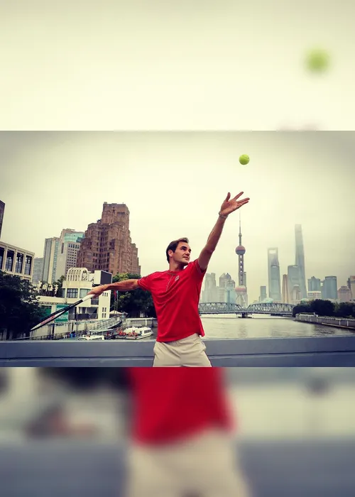 Imagem ilustrativa da imagem Federer supera estrelas do futebol é o atleta mais bem pago do mundo