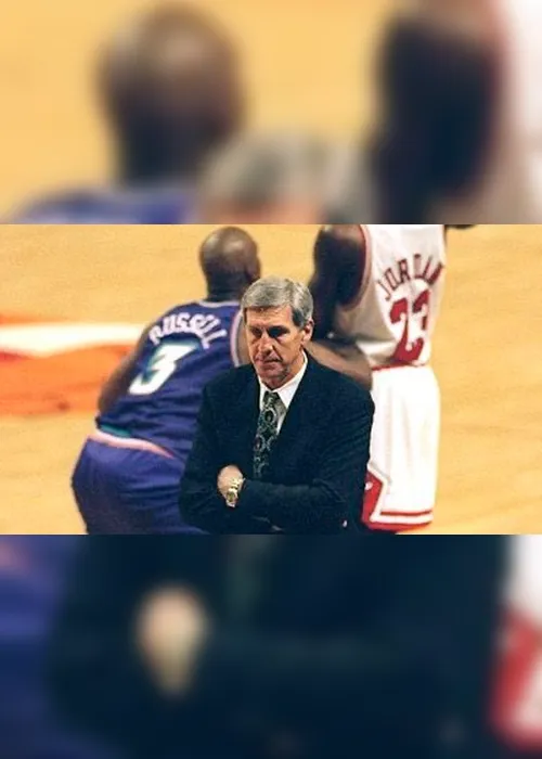 Imagem ilustrativa da imagem Jerry Sloan, técnico de Stockton e Malone, no Utah Jazz, morre aos 78 anos
