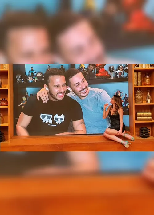 Imagem ilustrativa da imagem Carlinhos Maia e o marido na Rede TV!