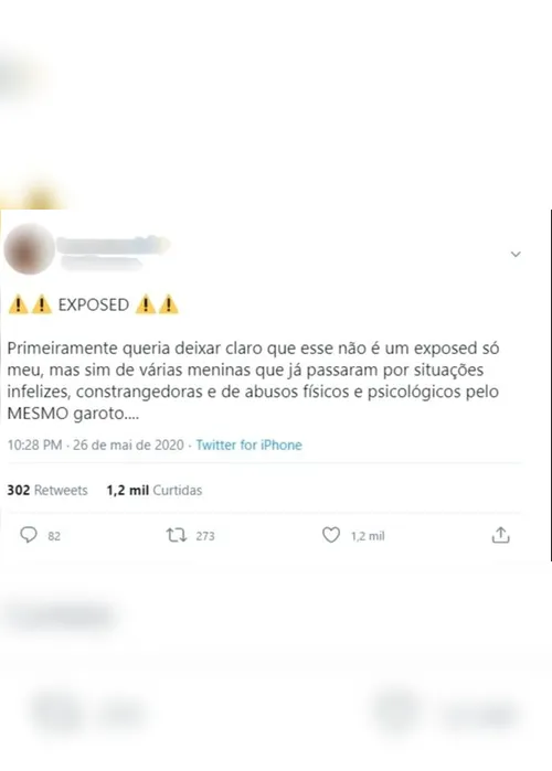 Imagem ilustrativa da imagem Mulheres usam o Twitter para denunciar abusos sexuais