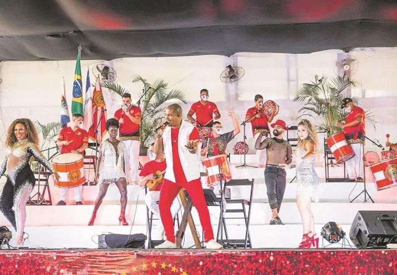 A MUG fez live para divulgar o  enredo da escola  para o Carnaval 2021