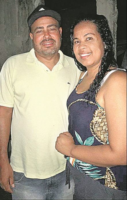 Ademar e Edneide: ele ficou 11 dias internado na UTI, mas não resistiu (Foto: Acervo de Família)