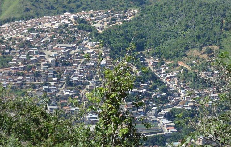 Vista área do município Atílio Vivácqua (Foto: Reprodução/Facebook da Prefeitura de Atílio Vivácqua)