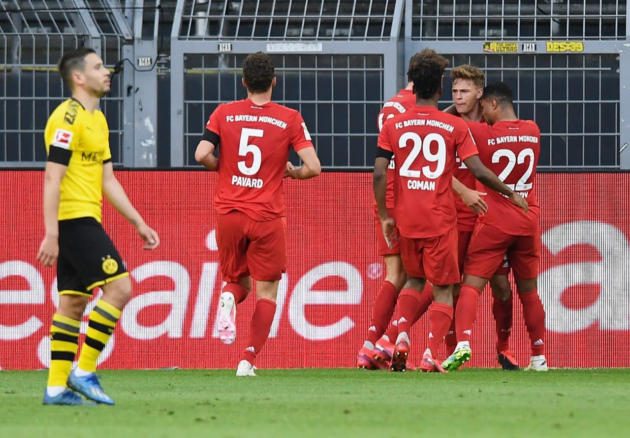 Kimmich marcou um golaço e garantiu a vitória do Bayern de Munique no clássico alemão (Foto: FC Bayern Munchen/Twitter)