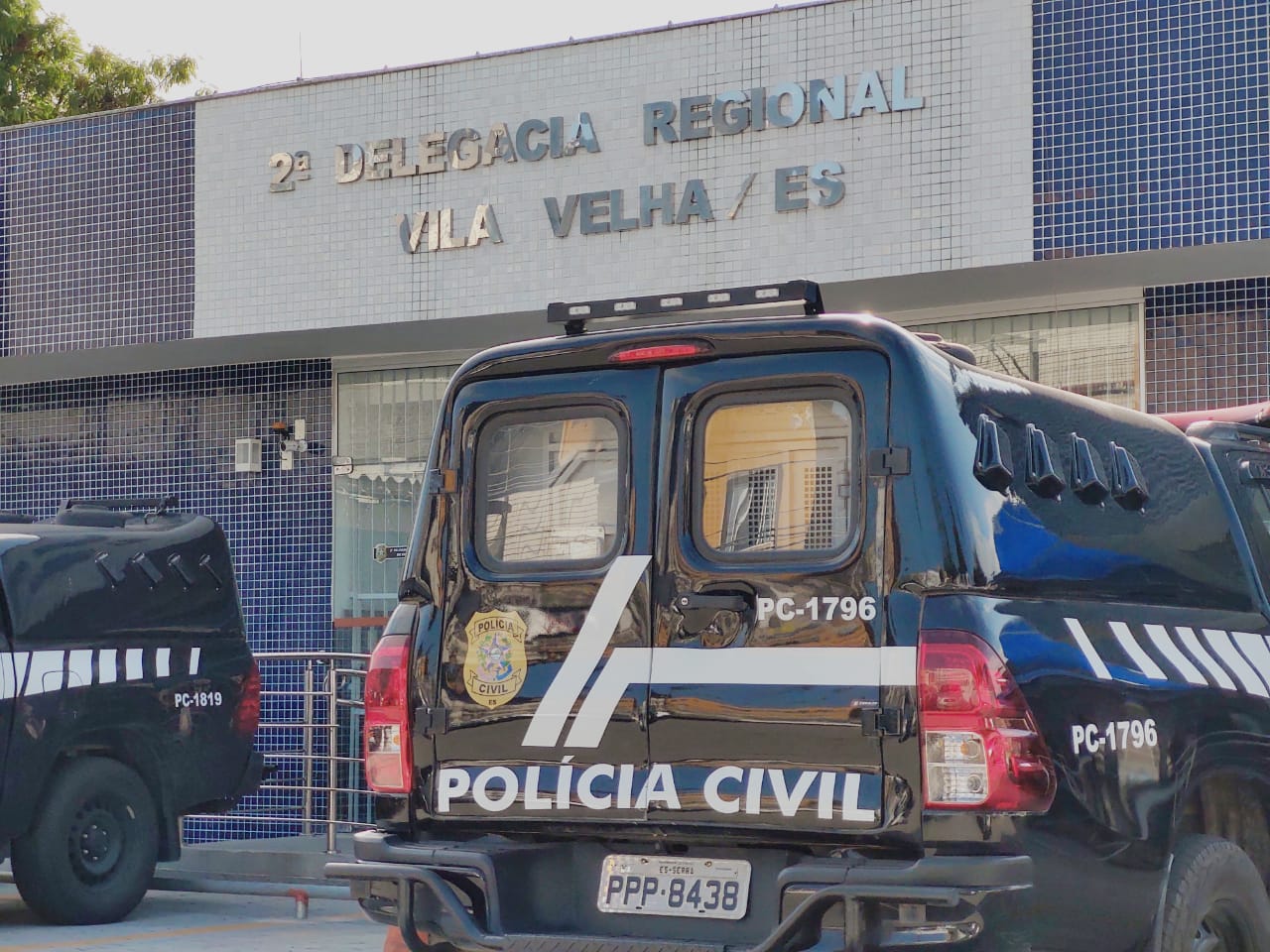 Delegacia Regional de Vila Velha (Foto: Taynara Nascimento)