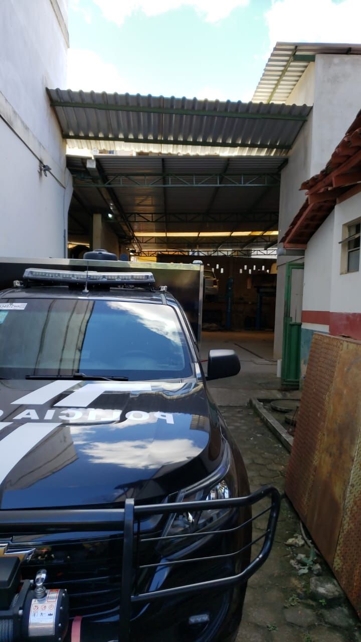 Borracharia onde crime aconteceu, em São Gabriel da Palha (Foto: Divulgação)