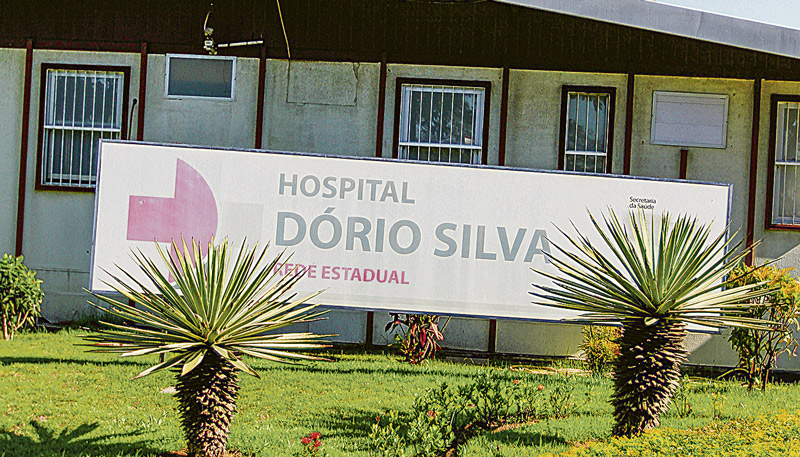 Hospital Dório Silva, na Serra (Foto: Rodrigo Gavini / Arquivo AT - 26/03/2015)