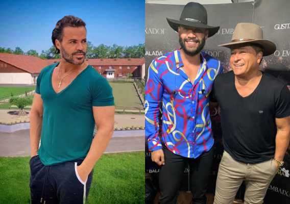 Eduardo Costa, Gusttavo Lima e Leonardo (Foto: Reprodução/Instagram)