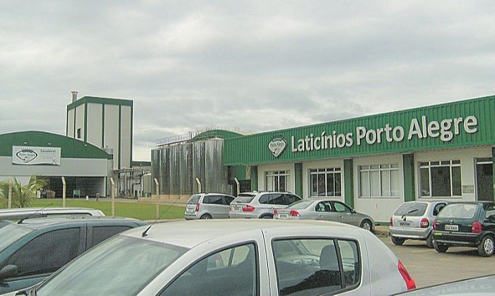 Unidade da Porto Alegre: nova fábrica no Estado vai trabalhar com queijos e leite do tipo longa vida (Foto: Divulgação)