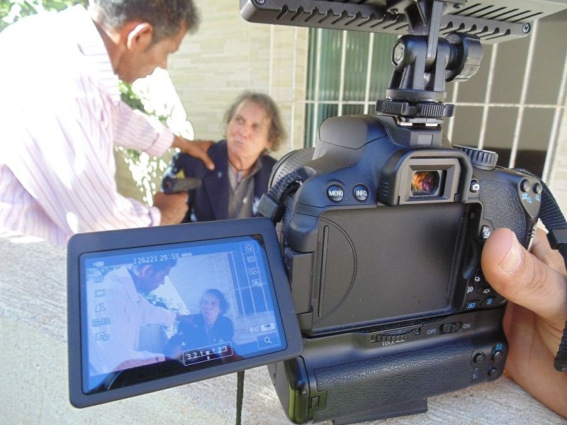 Bastidores do filme Comando Central (Foto: Divulgação)