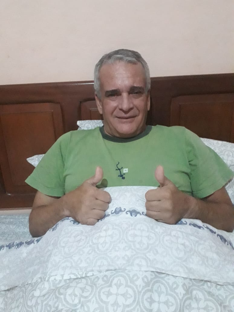 Giovanni D’angelis de Almeida já está em casa (Foto: Divulgação)