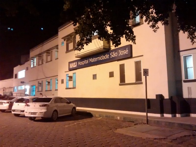 Fachada do Hospital e Maternidade São José em Colatina (Foto: Nilo Tardin/Arquivo AT 28/07/16)