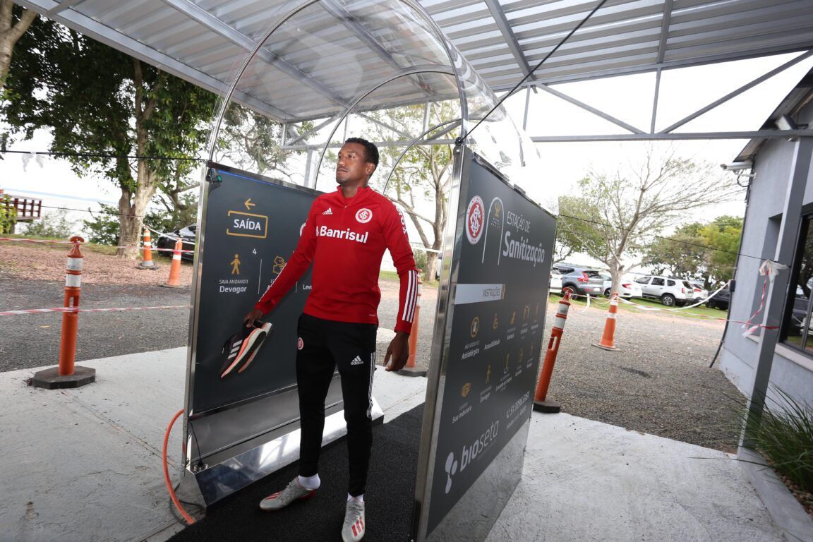 O Inter é um dos poucos clubes brasileiros que voltaram às atividades (Foto: Divulgação/Internacional)