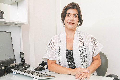Médica Jéssica Polese disse que aumento de casos por síndrome respiratória pode ser resultado da subnotificação do novo coronavírus (Foto: Thiago Coutinho - 23/04/2019)