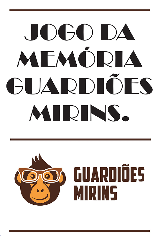 Capa do jogo da memória criado pela ONG Guardiões do Mestre Álvaro (Foto: Divulgação/ONG Guardiões do Mestre Álvaro)
