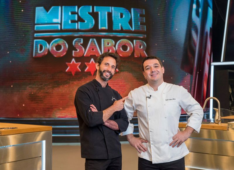 José Avillez e Rafael Costa e Silva (Foto: Camilla Maia / TV Globo)