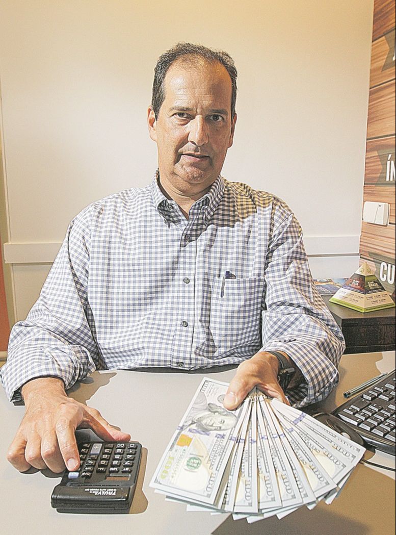 José Márcio disse que alta do dólar é influenciada pelo risco político (Foto: Beto Morais — 09/05/2018)