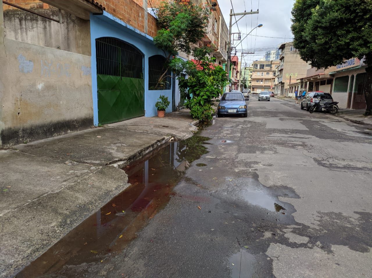 Crime aconteceu no bairro Boa Vista I, em Vila Velha (Foto: Júlia Afonso)
