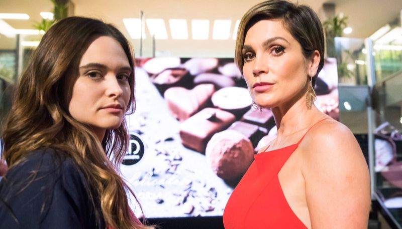 Juliana Paiva e Flávia Alessandra (Foto: João Miguel Júnior/ TV Globo)