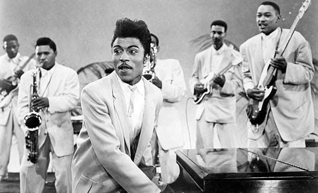 Little Richard, na década de 50 (Foto: Divulgação / Facebook)
