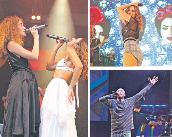O duo Anavitória, a funkeira Anitta e o pagodeiro Thiaguinho são algumas das atrações (Foto: Agnews)