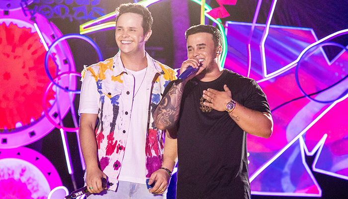 Os sertanejos Matheus e Kauan vão mostrar a nova “É Problema” hoje (Foto: Divulgação)