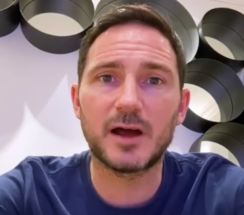 O técnico Frank Lampard (Foto: Reprodução/ Instagram @franklampard)
