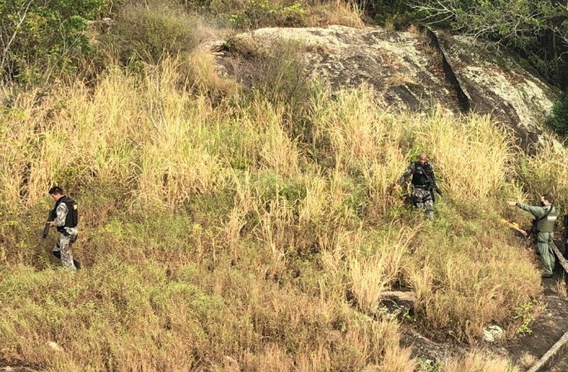 Operação Caim VI no Morro do Macaco, em Vitória (Foto: Divulgação/Notaer)