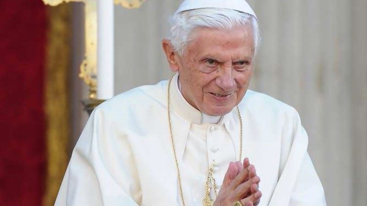 O Papa emérito Bento XVI (Foto: Reprodução/Vatican News)