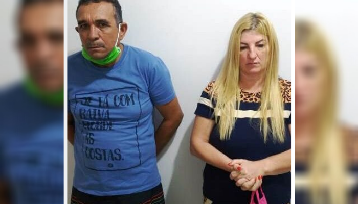 Deserval da Silva Braga, de 57 anos, e a mulher dele, Maria Ivanete Venturim Braga, 53 (Foto: Divulgação/PCES)