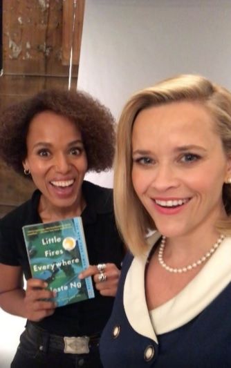 Reese Witherspoon e Kerry Washington se unem na série "Little Fires Everywhere" (Foto: Reprodução/ Instagram @reesewitherspoon)