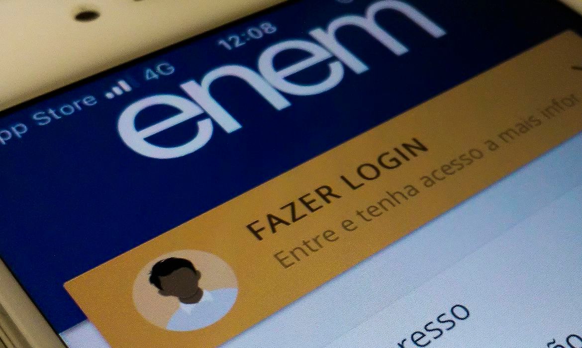 Sistema para inscrições no Enem 2020 (Foto: Marcello Casal Jr / Agência Brasil)