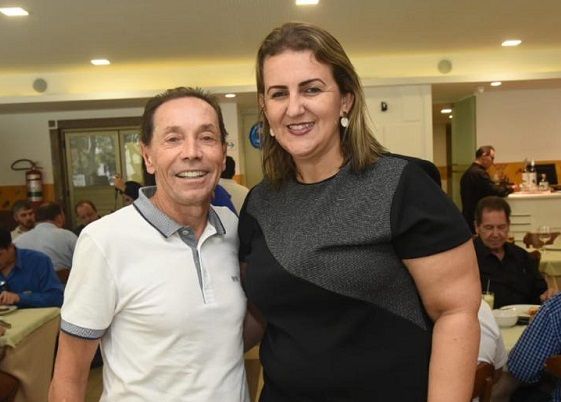 Valdecir Torezani e Renata Gava são sócios. Ele está internado (Foto: Acervo pessoal)