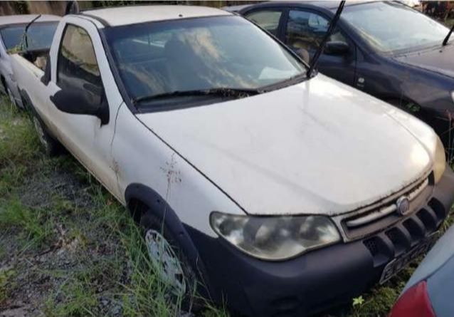 Fiat Strada foi leiloada (Foto: Divulgação/ Ministério da Justiça e Segurança Pública)