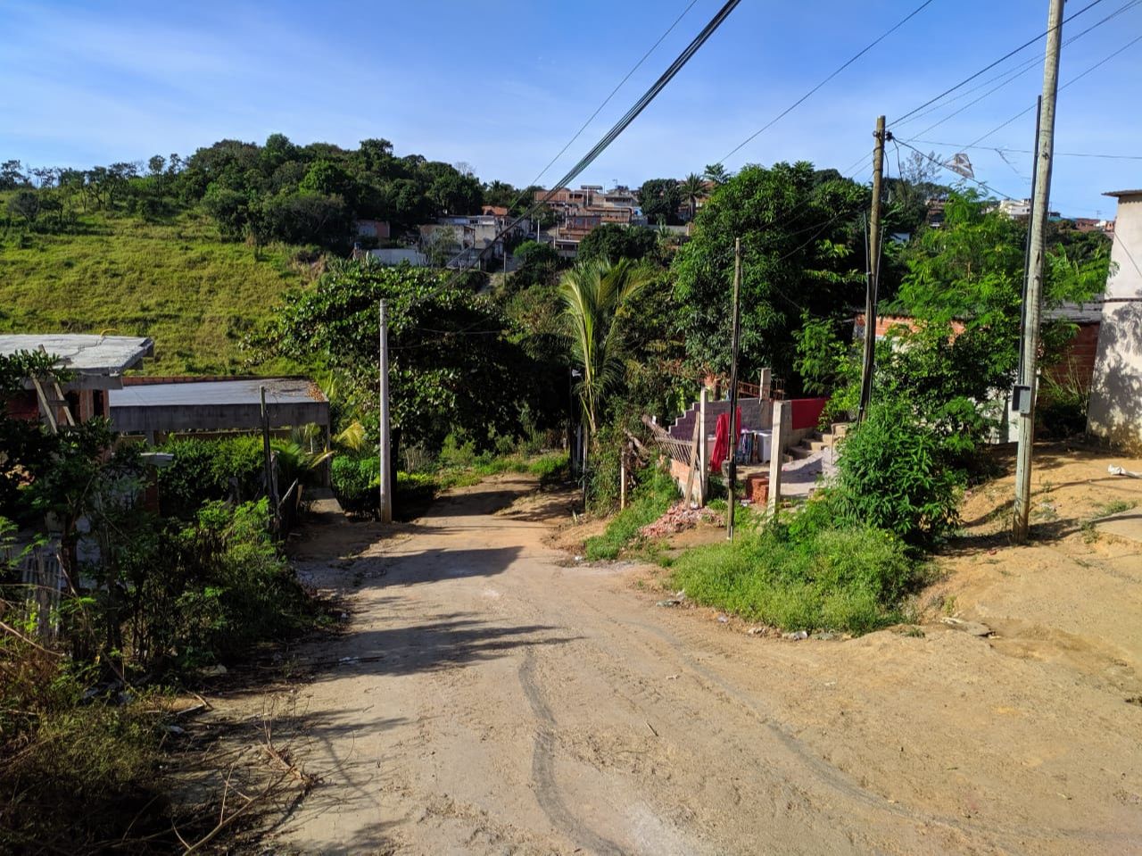 Crime aconteceu em Nova Rosa da Penha II, Cariacica (Foto: Júlia Afonso)