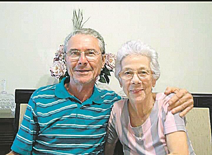 A dona de casa Maredy Carneiro de Freitas e o mecânico José Carlos de Freitas (Foto: Acervo de família)