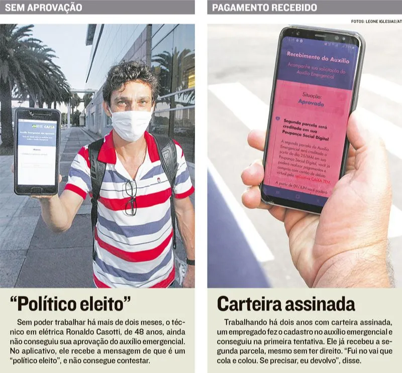 Imagem ilustrativa da imagem Como pedir o auxílio emergencial mesmo após ter cadastro negado