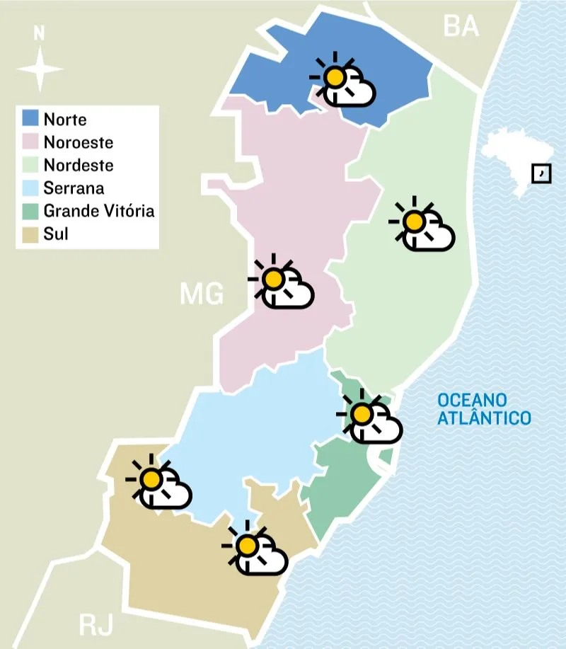 Imagem ilustrativa da imagem Feriado com sol e calor em todo o Estado