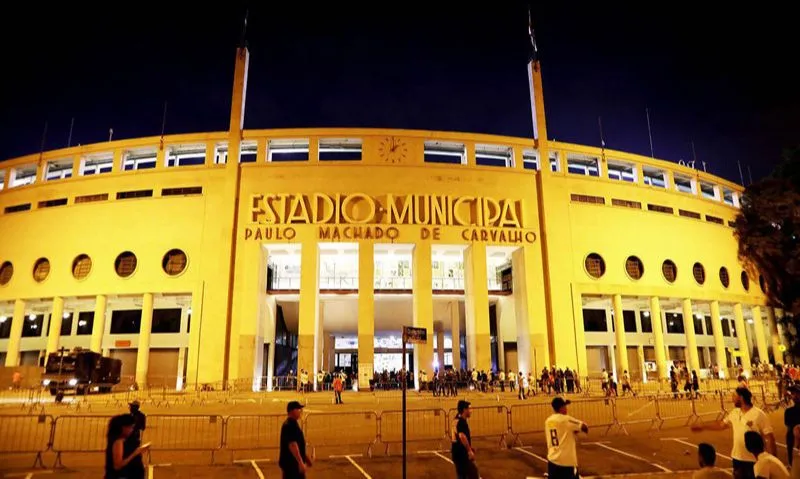 Estádio do Pacaembu, em São Paulo