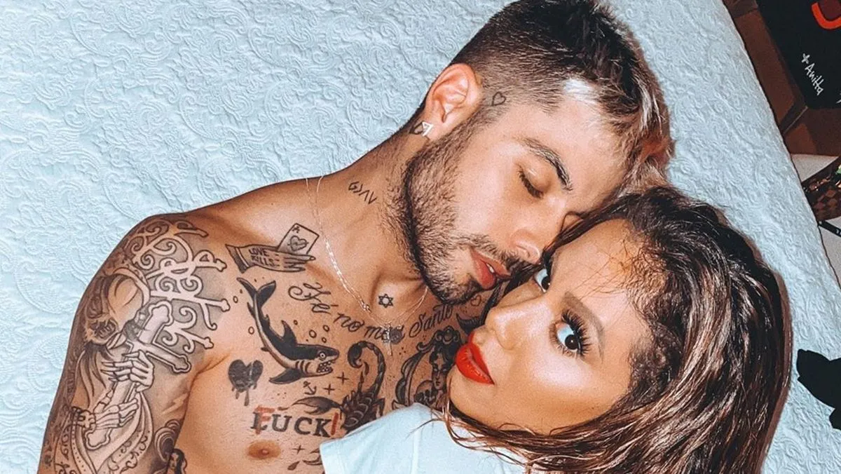 Imagem ilustrativa da imagem Gui Araújo afirma que reataria namoro com Anitta