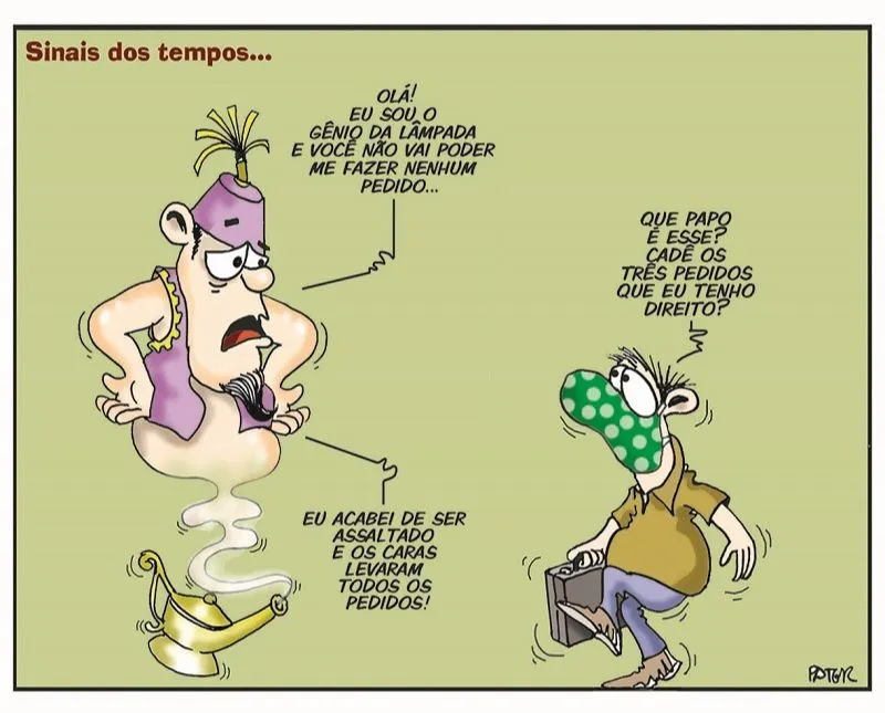 Imagem ilustrativa da imagem Confira a Charge do Dia