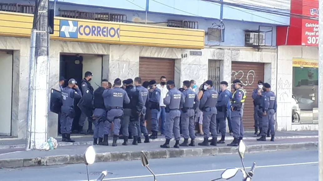 Imagem ilustrativa da imagem Falha aciona alarme de agência dos Correios e mobiliza mais de 15 policiais