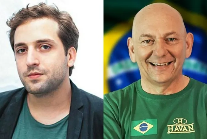 Imagem ilustrativa da imagem Gregorio Duvivier é condenado a pagar R$ 25 mil a Luciano Hang por postagem