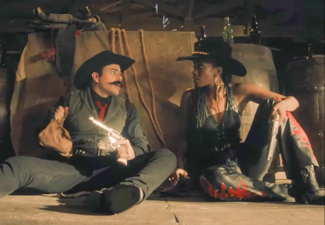 Imagem ilustrativa da imagem Lagum e Iza lançam clipe em estilo faroeste para a música “Será”. Confira aqui