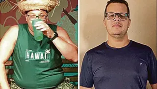 Imagem ilustrativa da imagem Eles desistiram da bariátrica e perderam até 40 quilos