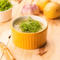 Imagem ilustrativa da imagem Para os dias frios: Caldo Verde fit