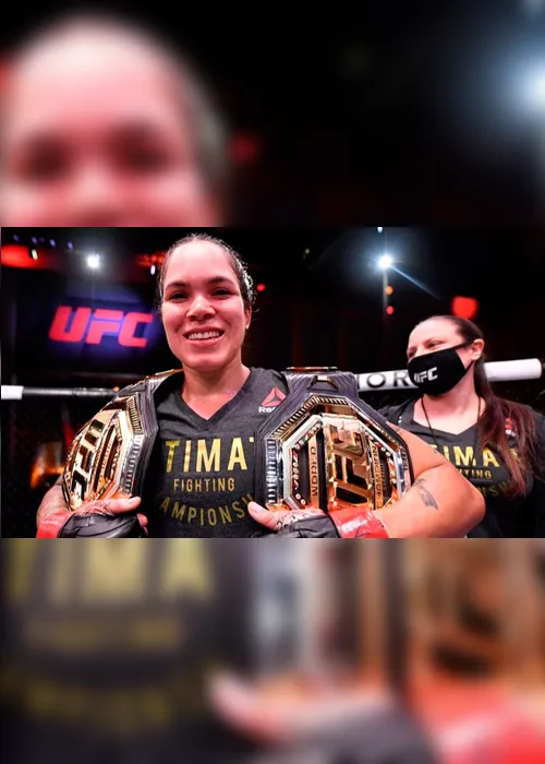 Imagem ilustrativa da imagem Amanda Nunes não sabe o que fará após "zerar" duas divisões do UFC